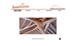 Desktop Screenshot of barrundiaestructuras.com